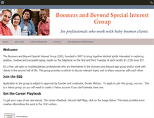 Tablet Screenshot of boomersandbeyondsig.com